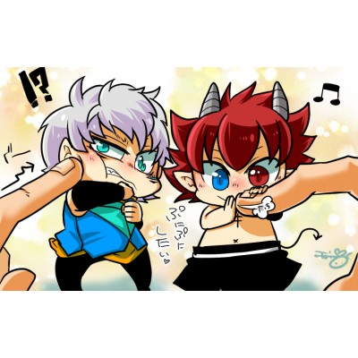 つつきまわしたいちびっこ達