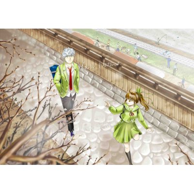 花芽吹く路