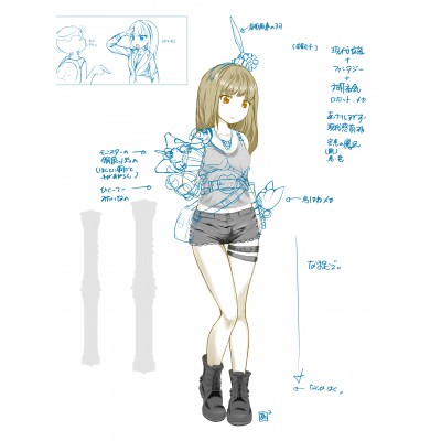 コスデザイン検討ラフ