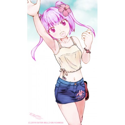 過去絵を夏っぽく
