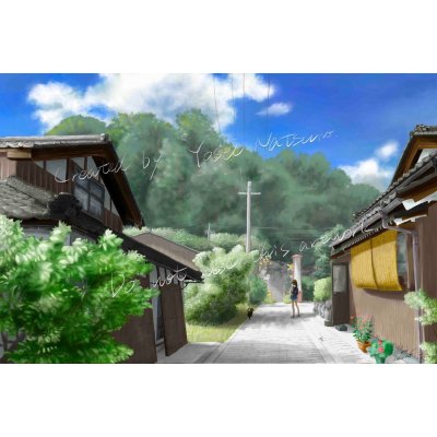 風景画【夏の気】 風景画【夏の気】