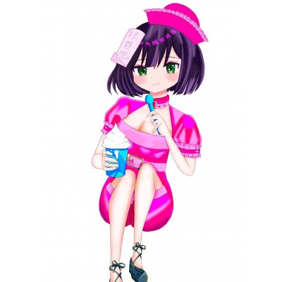 かわいい中華の女の子描きました